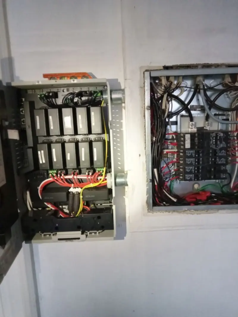 Electrical panel upgrade completed for Indoor Lighting Installation in Winston-Salem